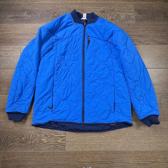 Duluth Trading Co. Men's Agiloft Jacket Quilted Blue XL TALL Outerwear Warm - Picture 1 of 15